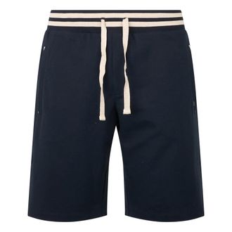 Paul & Shark Paul & Shark, Casual Shorts, male, Blue, Size: 3XL Light Summer Shorts with Adjustable Waist