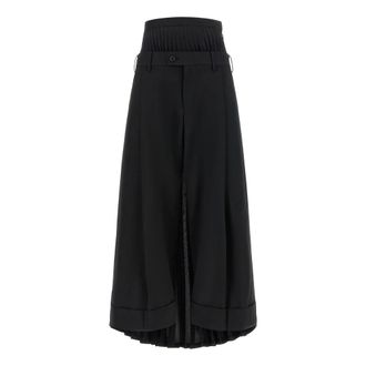 Junya Watanabe Mujer, Pantalones, Negro, Talla: M