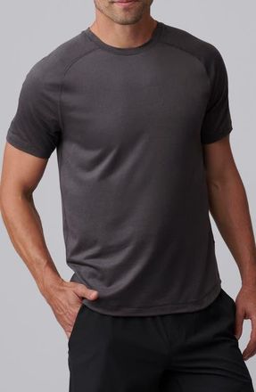 Rhone Atmosphere Performance T-Shirt in Asphalt Heather at Nordstrom, Size Xx-Large