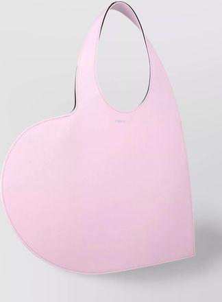 Coperni heart leather tote bag