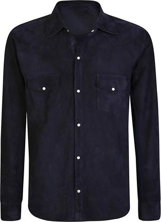 Eleventy Heren, Jassen, Blauw, Maat: XL Su&egrave;de