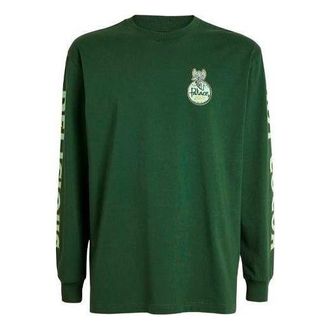 Palace x Harrods Christmas Capsule Long Sleeve Tee Green PAL-FW21-386