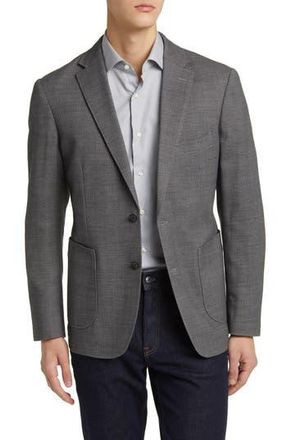 Rodd & Gunn Haldon Regular Fit Stretch Wool & Cotton Sport Coat in Grey at Nordstrom Rack, Size Xx-Large