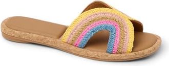 Reef Willow Woven Slide Sandal in Sunset at Nordstrom, Size 10