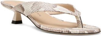 Stuart Weitzman Rio Kitten Heel Sandal in Cream at Nordstrom, Size 8.5