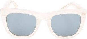 Retro Superfuture 52mm Cat Eye Sunglasses in White at Nordstrom Rack