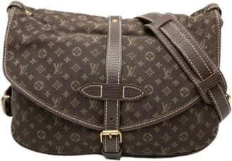 Louis Vuitton Borsa a tracolla Pre-owned Monogram Mini Lin - - Pre-owned - Donna - Marrone - ONE SIZE