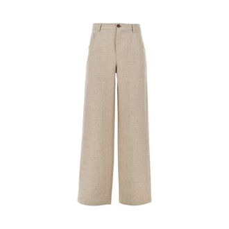 S&eacute;fr Arno linen trousers Man S