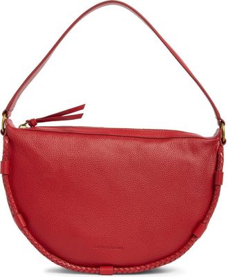Lucky Brand Zila Leather Shoulder Bag in Salsa at Nordstrom Rack