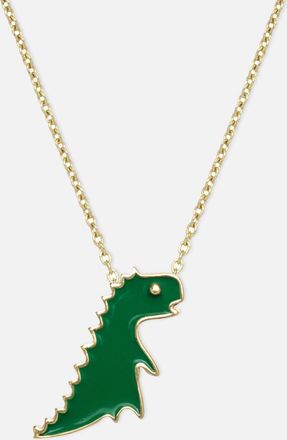 Alíta Green Dino Pendant Nacklace
