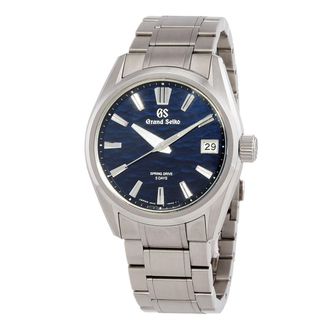 Grand Seiko Pre-owned Grand Seiko Evolution 9 Dark Blue Dial Mens Watch SLGA021