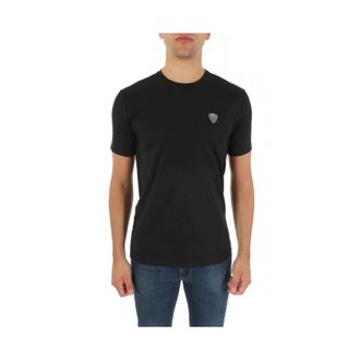 Emporio Armani Emporio Armani Ea7, Heren, Tops, Zwart, Maat: XL Viscose