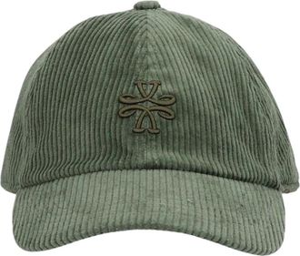 Jacob Cohen Cappellino da baseball in corduroy a coste fini - - Accessories - Uomo - Verde - ONE SIZE