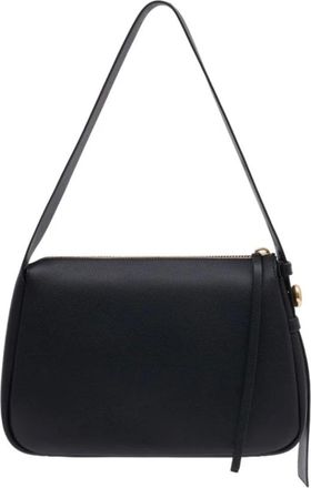 Tory Burch Tassen, Dames, Zwart, ONE Size, Leer, Romy Schoudertas