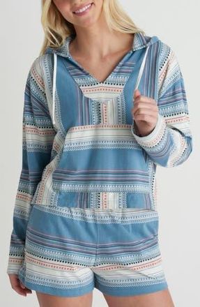 Hurley Perfect Wave Hoodie in Windward Blue at Nordstrom Rack, Size X-Small