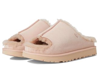 UGG Greenport Slide Womens Slippers Beige Blush : 7 B - Medium, Suede