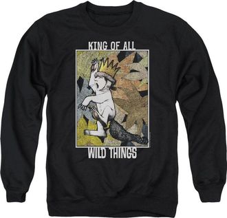 Gildan Where The Wild Things Are King Of All Wild Things Adult Crewneck Sweatshirt