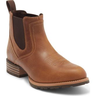 Ariat Hybrid Low Boy Chelsea Boot in Brown at Nordstrom Rack, Size 11.5