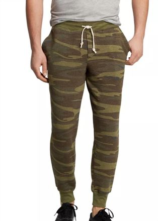 Alternative Eco-Fleece Dodgeball Pants In Camouflage