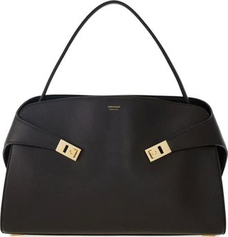 Ferragamo Borsa a spalla Hug L - Marrone