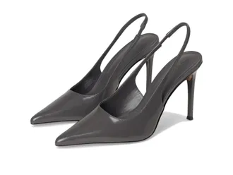 Steve Madden Reyes Pumps Womens Gray Stiletto Heel Slingback ZOGG3741