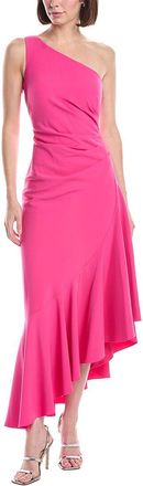 Eliza J One Shoulder Solid Maxi Dress