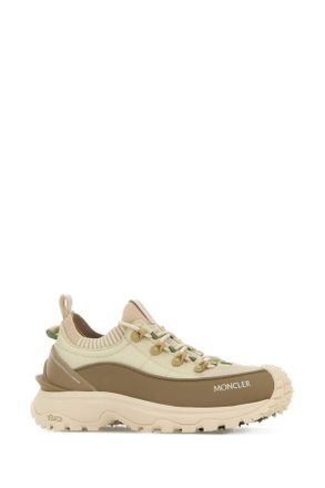 Moncler Womens Two-Tone Canvas Trailgrip Lite3 Sneakers 23f Upper: Polyester