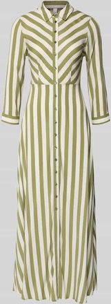 Vero Moda Hemdblusenkleid aus Viskose mit Knopfleiste Modell SAVANNA in Schilf, Gr&ouml;&szlig;e XL