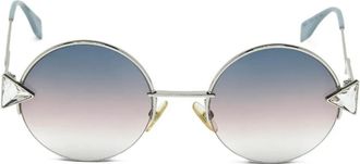 Fendi Occhiali da sole tondi - Argento