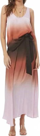 Young Fabulous & Broke Arla Maxi Wrap Skirt In Nut