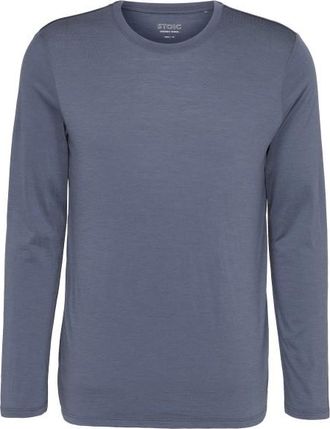 Stoic Merino155 LaholmSt. L/S Merinoshirt f&uuml;r Herren | blau