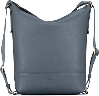 Jost Vika Leather Shoulder Bag 2-Way Bag Petrol