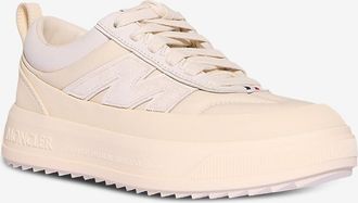 Moncler Niedrige Nylon- und Ledersneakers Moncler Altive