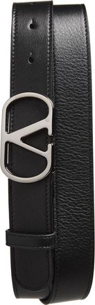 Valentino VLOGO Signature Belt in Black at Nordstrom, Size 100