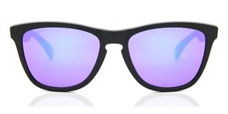 Oakley OO9013 FROGSKINS 9013H6 Mens Sunglasses Black Size 55