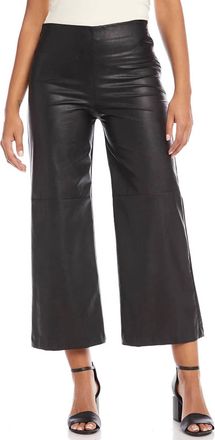 Karen Kane Fay Faux Leather Pant In Black