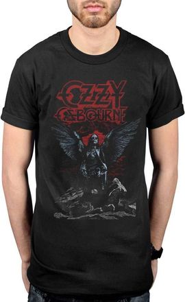 AWDIP Official Ozzy Osbourne Angel Wings T-Shirt Black
