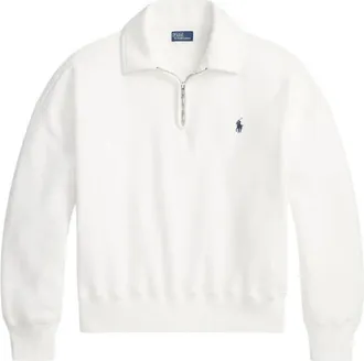 Polo Ralph Lauren Fleece Quarter-Zip Sweatshirt, Size Medium