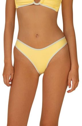 Montce Swim Sunshine Binded Lulu Bikini Bottoms at Nordstrom, Size X-Small
