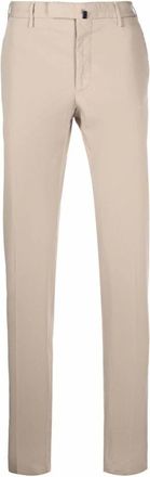 Incotex Slim-fit Stretch Cotton Trousers - male - Incotex - Slim-fit Trousers - Beige - 2XL - Trousers