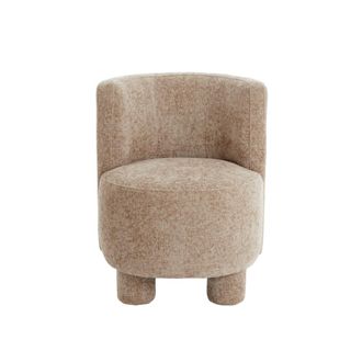Light & Living Silla Marr&oacute;n De Madera Elegante Light & Living Kamova