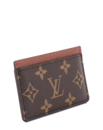 Louis Vuitton Neo Card Holder Macassar Monogram Canvas (Authentic Pre-Loved)