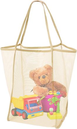 Generic Mesh Beach Bag - Summer Travel Tote, Breathable Transparent Bags with Lightweight Design, Camping Water Park Lake Travel, Vacation Picnic Outdoor, Poo