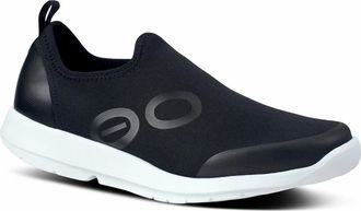 Oofos Womens Oomg Sport Low Shoe In White/black