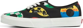 Vans Authentic Stacks Shoes Black Yellow Blue VN0A5JMPBML