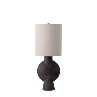 Bloomingville L&aacute;mpara en terracota marr&oacute;n