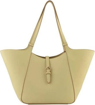 Pourchet Tassen, Dames, Groen, ONE Size, Leer, LEnvol&eacute;e Cabas