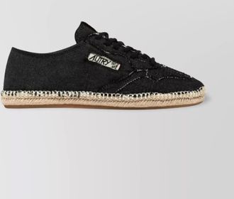 Autry low top denim espadrilles sneakers