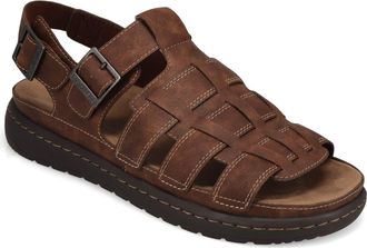 Dockers Sorrento Fisherman Sandal in Dark Tan at Nordstrom Rack, Size 10