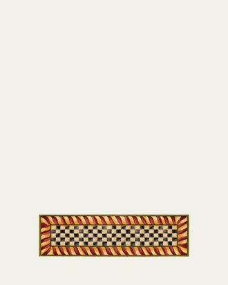 MacKenzie-Childs Courtly Check Rug, 3 x 8